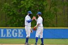 Baseball vs CGA  Wheaton College Baseball vs Coast Guard Academy during game one of the NEWMAC semi-finals playoffs. - (Photo by Keith Nordstrom) : Wheaton, baseball, NEWMAC